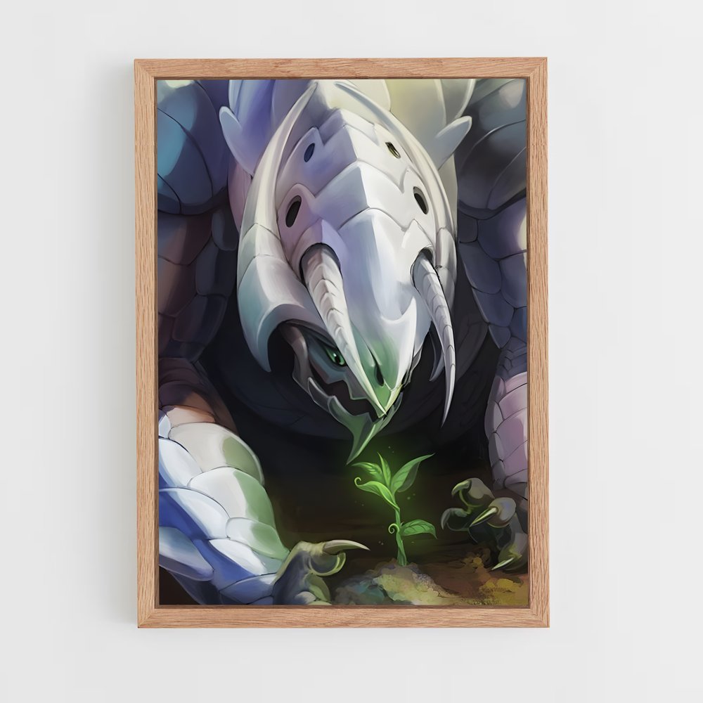 Poster Aggron dragon – affiche Pokemon (vue 4)