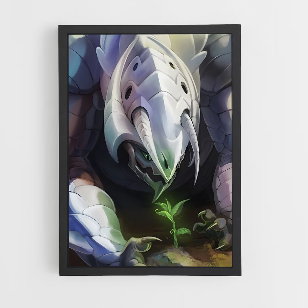 Poster Aggron dragon – affiche Pokemon (vue 2)