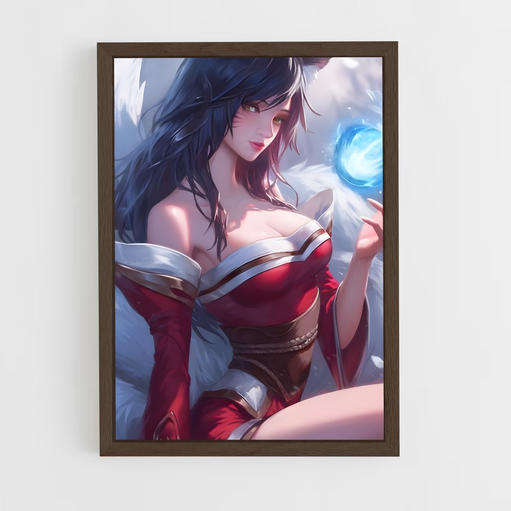 Poster Ahri souffle – affiche League Of Legends (vue 5)