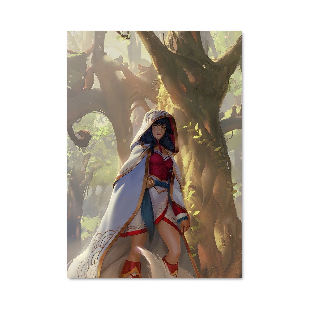 Poster La Gardienne des Saisons – affiche League Of Legends