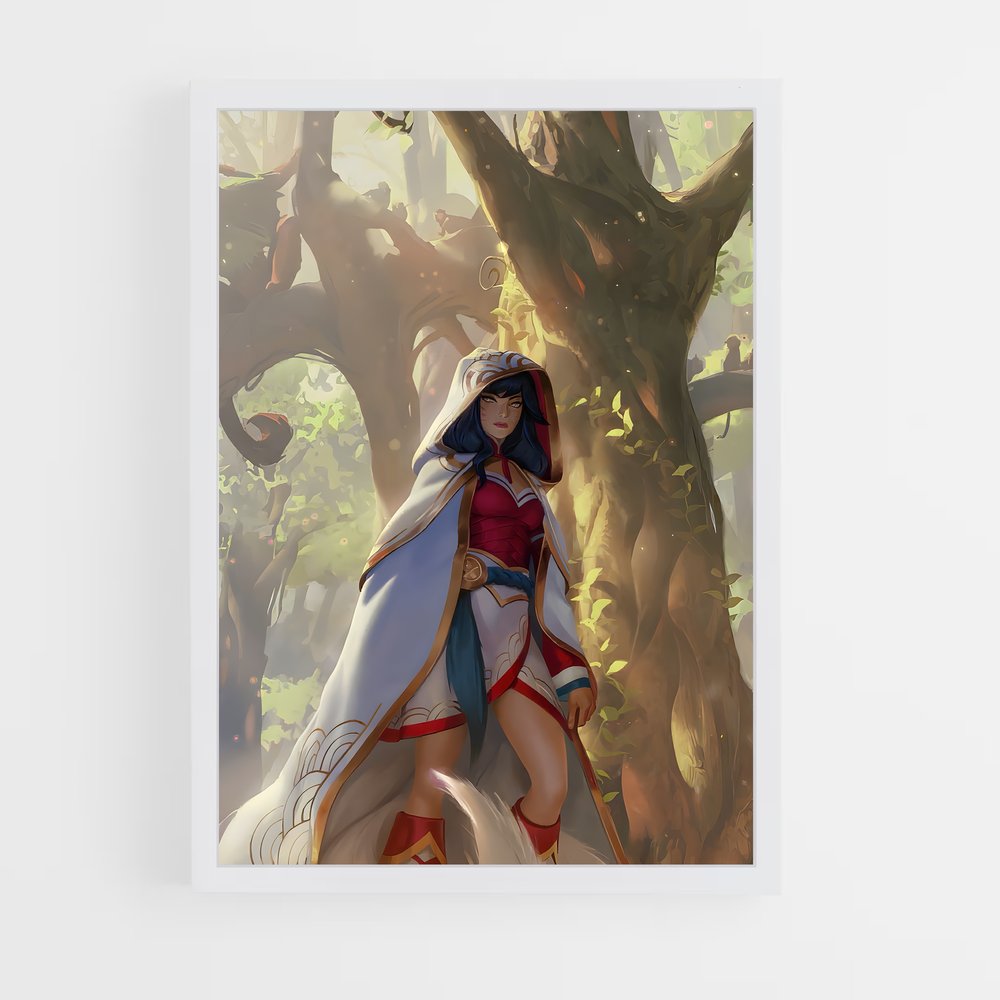 Poster La Gardienne des Saisons – affiche League Of Legends (vue 3)