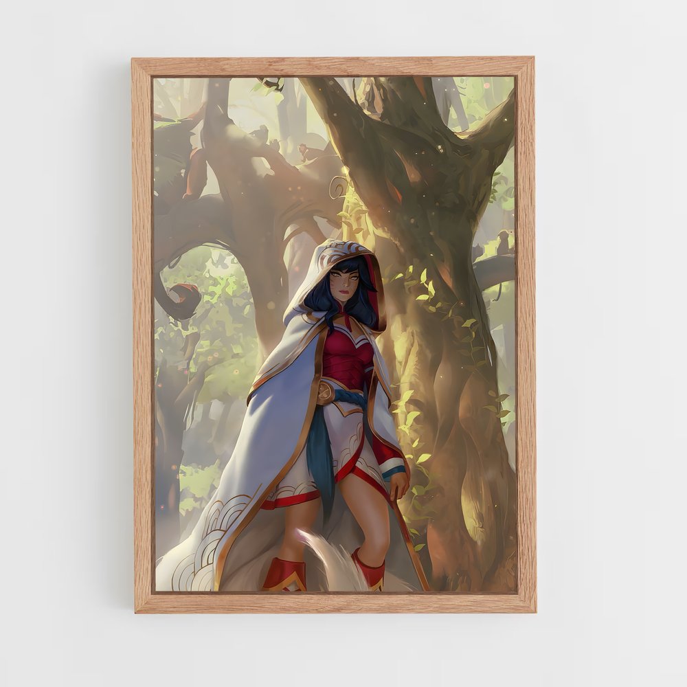 Poster La Gardienne des Saisons – affiche League Of Legends (vue 4)