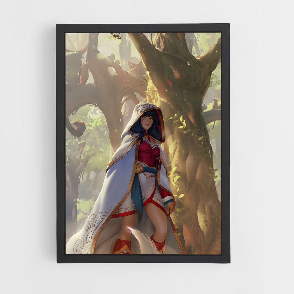 Poster La Gardienne des Saisons – affiche League Of Legends (vue 2)