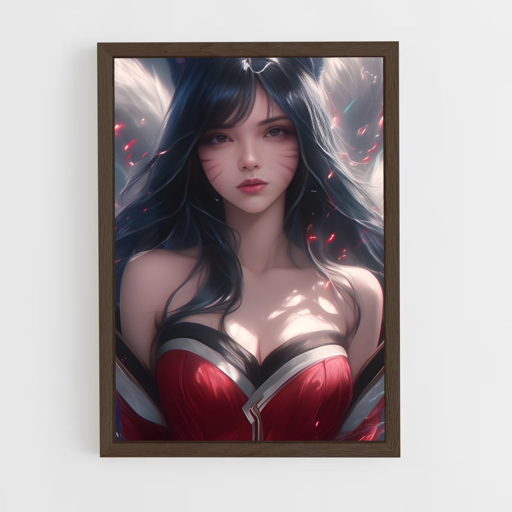 Poster L'Ange Rouge – affiche League Of Legends (vue 5)