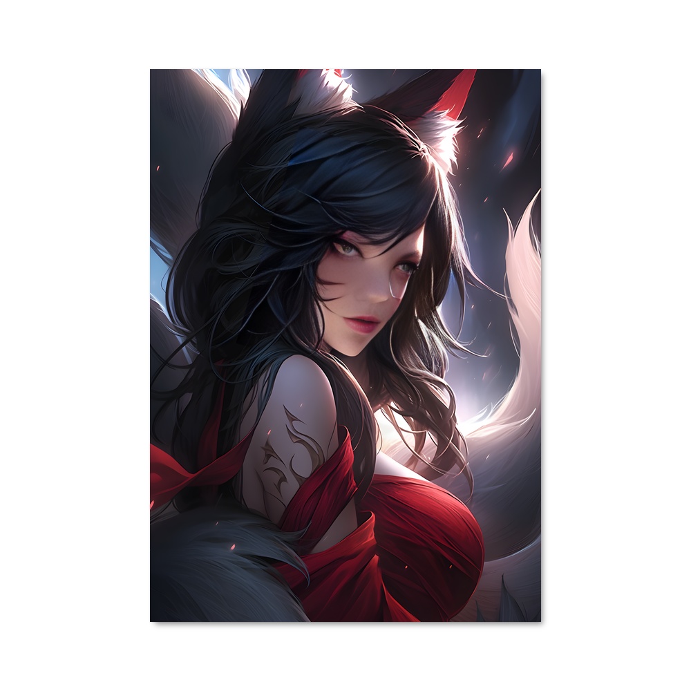 Poster La Démone Élégante – affiche League Of Legends