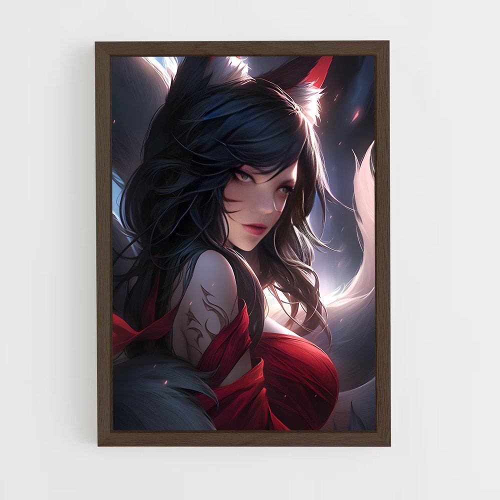 Poster La Démone Élégante – affiche League Of Legends (vue 5)