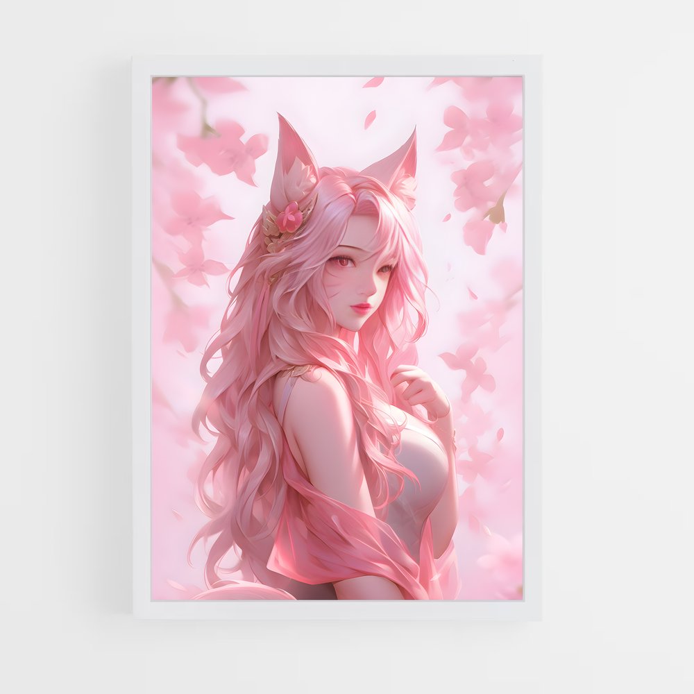 Poster Ahri Entre – affiche League Of Legends (vue 3)