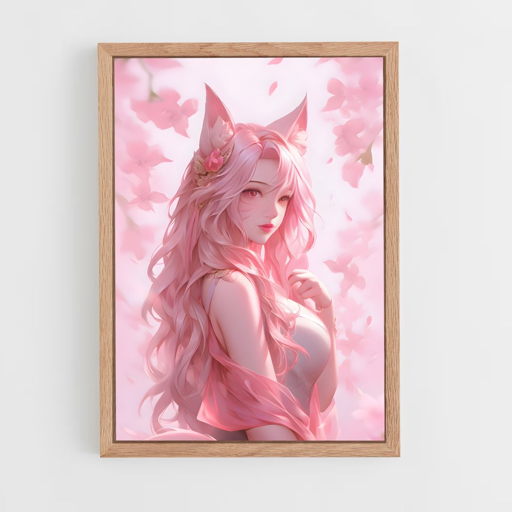 Poster Ahri Entre – affiche League Of Legends (vue 4)