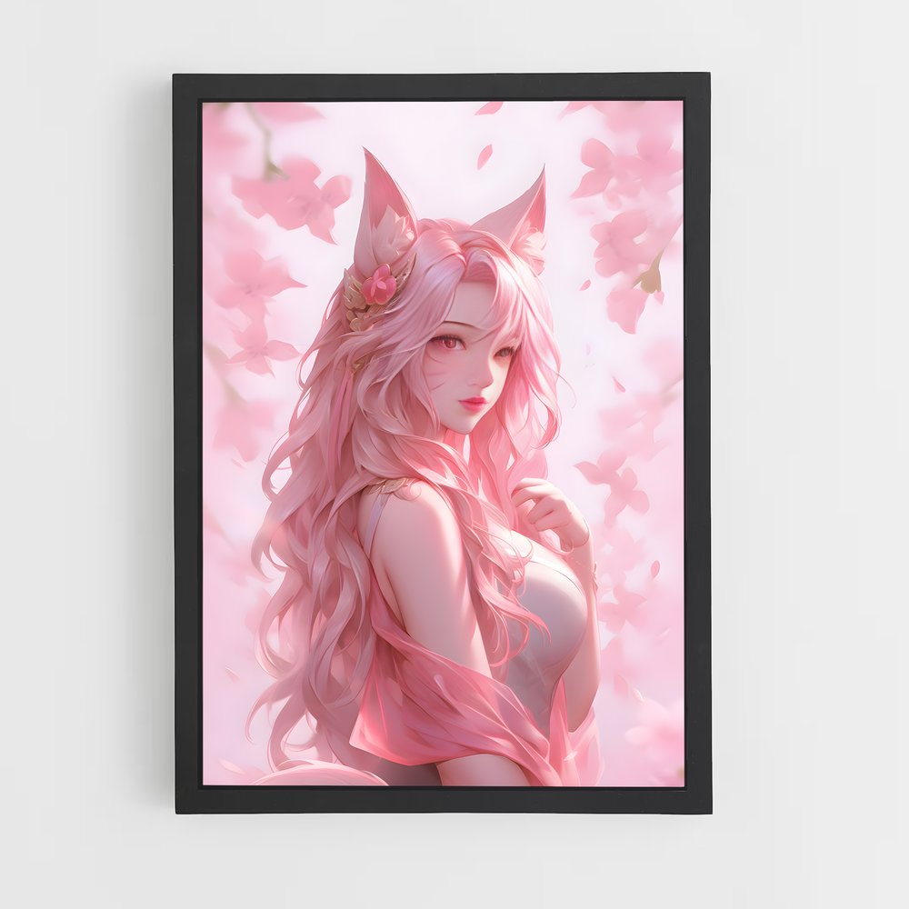 Poster Ahri Entre – affiche League Of Legends (vue 2)