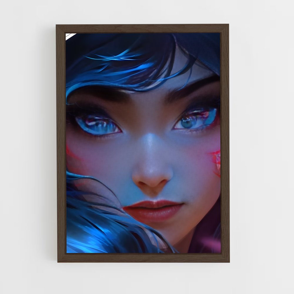 Poster L'Éclat d'Ahri – affiche League Of Legends (vue 5)