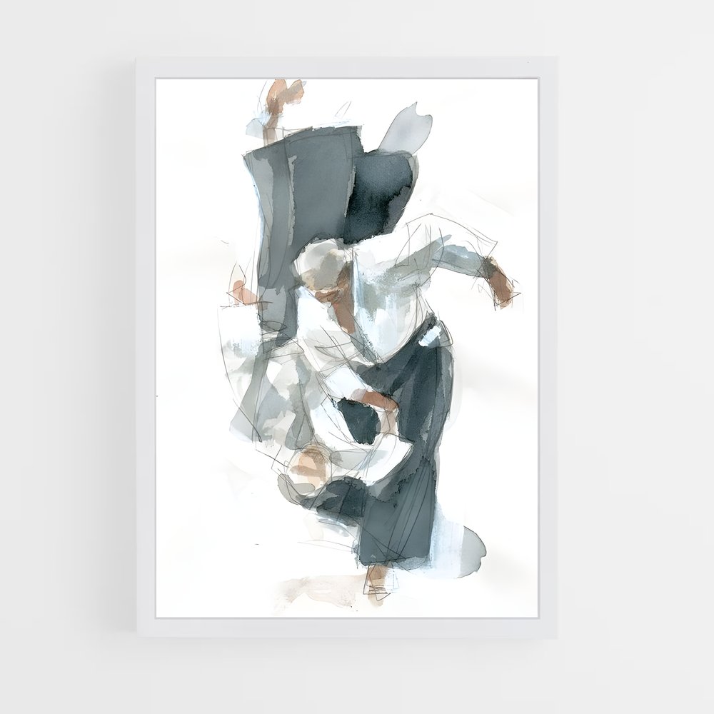 Poster Aikido L'élégance (vue 3)