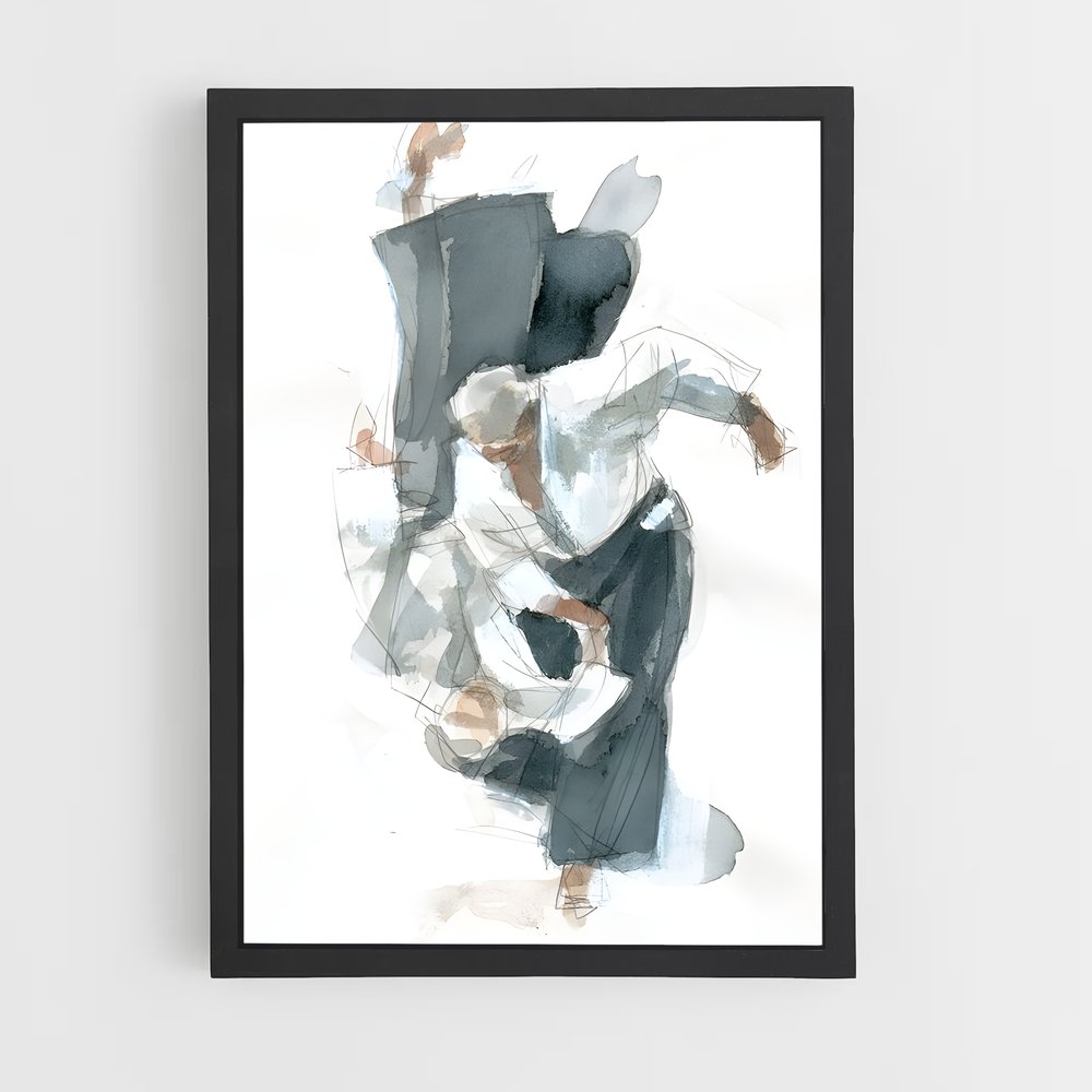 Poster Aikido L'élégance (vue 2)