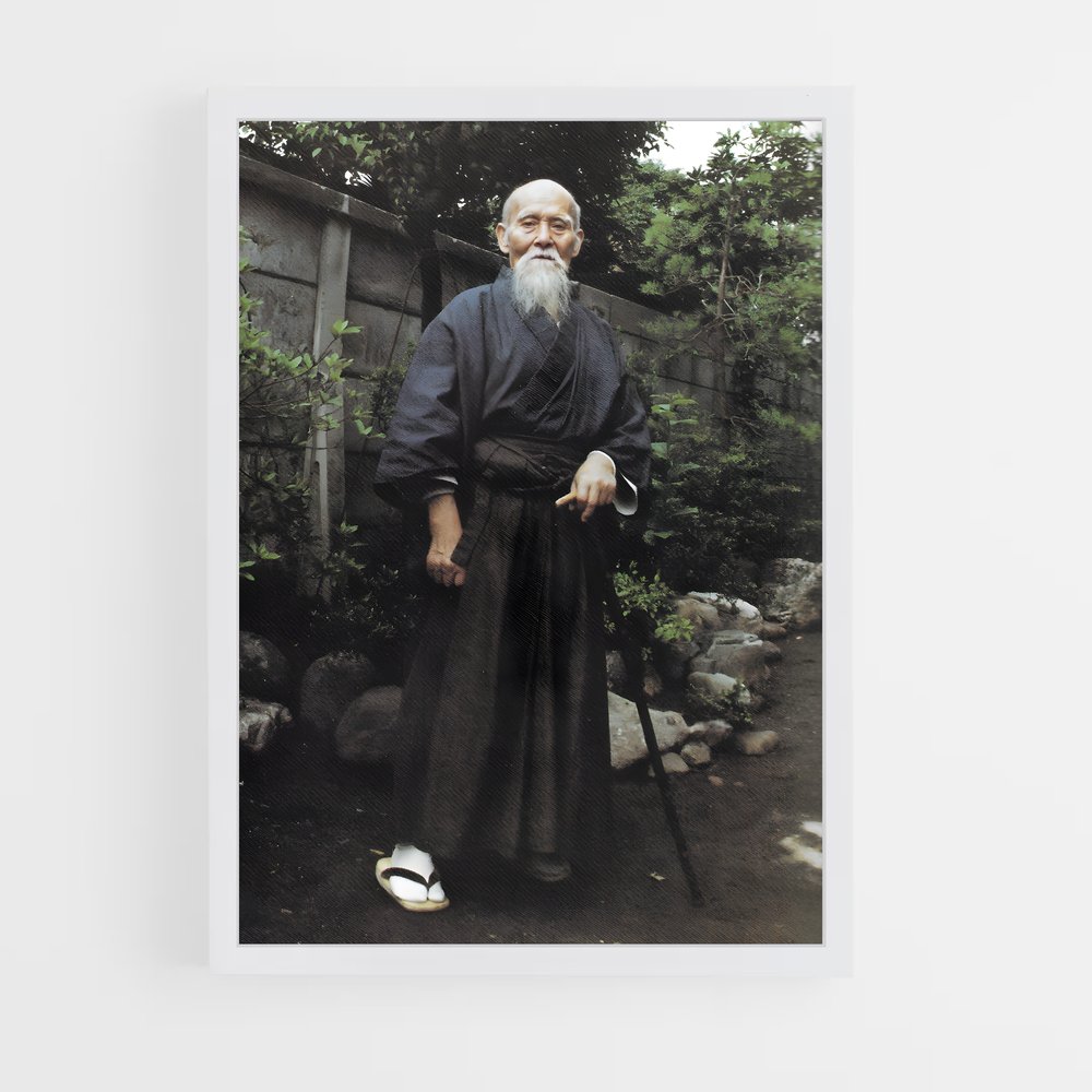 Poster Maître de l'Art – affiche Aikido (vue 3)