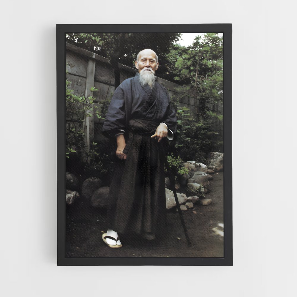 Poster Maître de l'Art – affiche Aikido (vue 2)