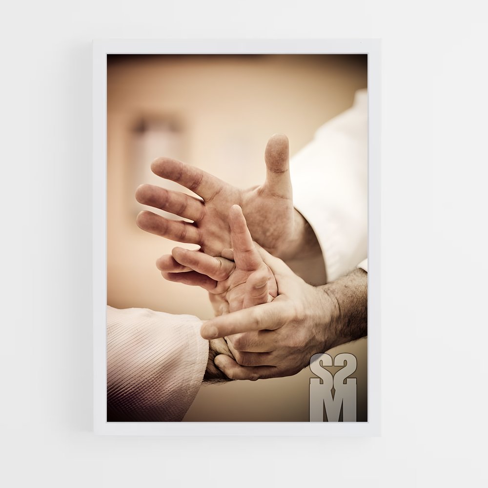 Poster Harmonie en Mouvement – affiche Aikido (vue 3)