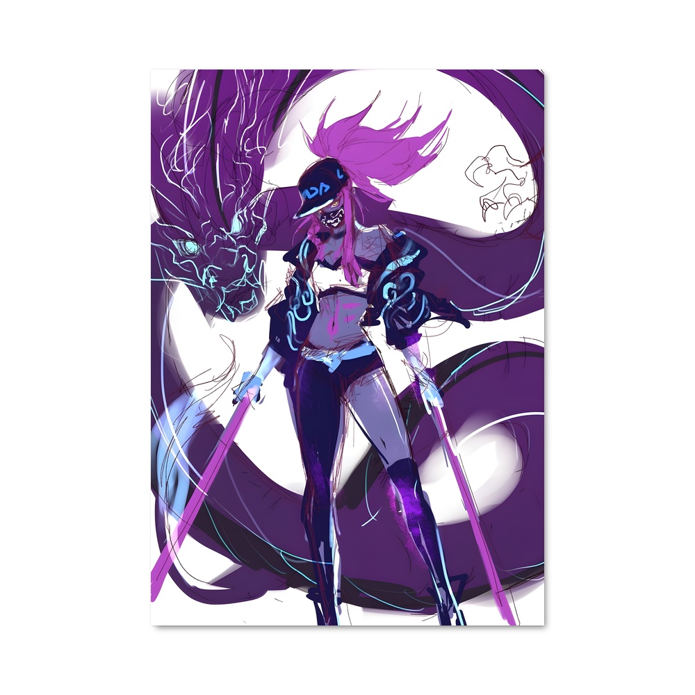 Poster Dragon Spirit – affiche League Of Legends