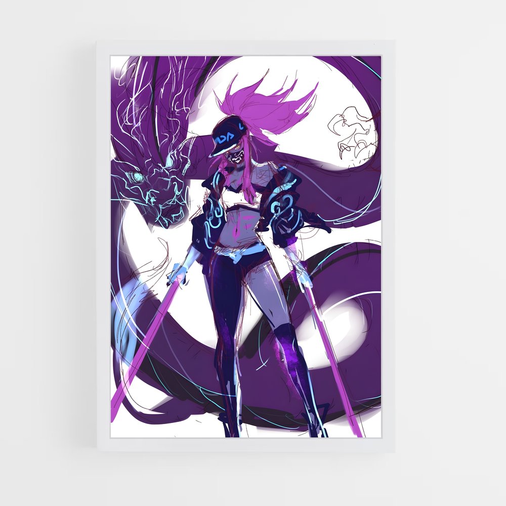 Poster Dragon Spirit – affiche League Of Legends (vue 3)