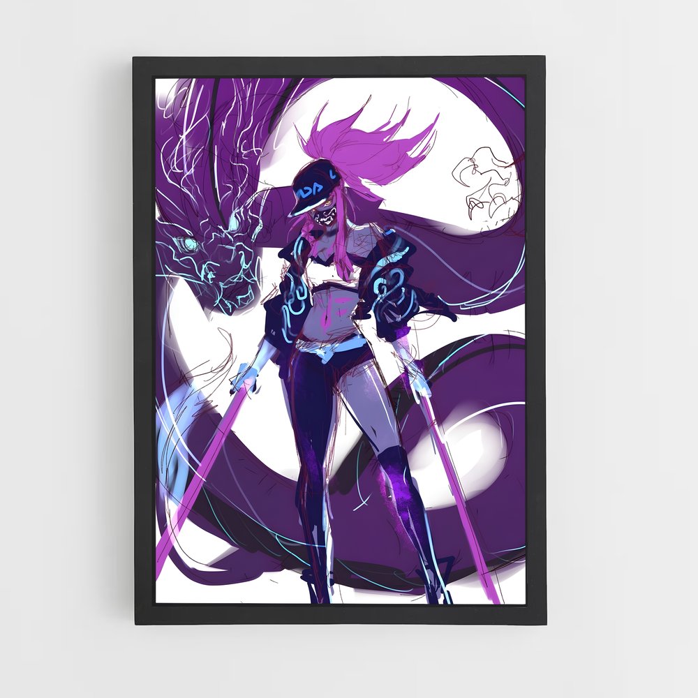 Poster Dragon Spirit – affiche League Of Legends (vue 2)