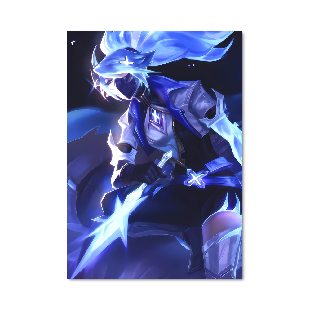 Poster Akali intrépide