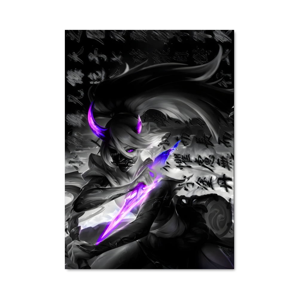 Poster L'Ombre Mystique – affiche League Of Legends