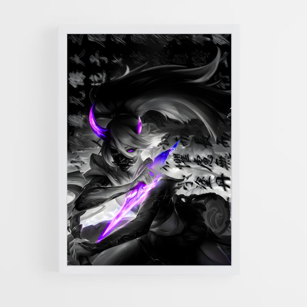 Poster L'Ombre Mystique – affiche League Of Legends (vue 3)