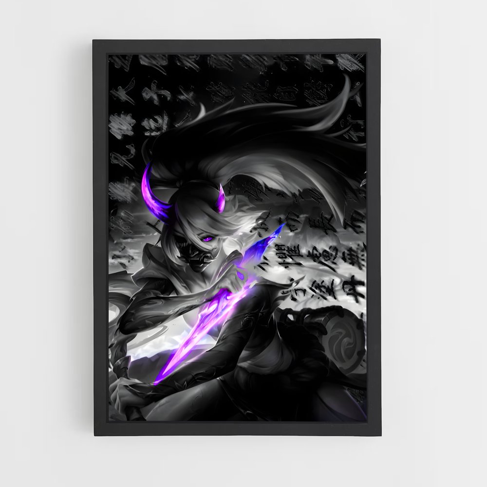 Poster L'Ombre Mystique – affiche League Of Legends (vue 2)