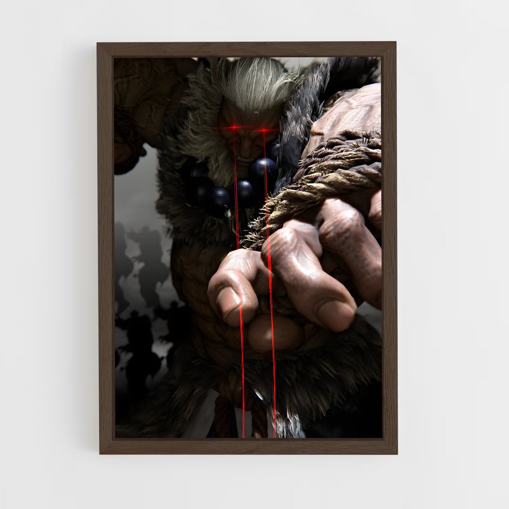 Poster Akuma dévoile – affiche Street Fighter (vue 5)