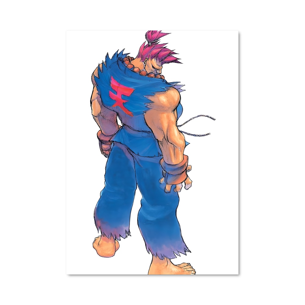 Poster Akuma Rising – affiche Street Fighter
