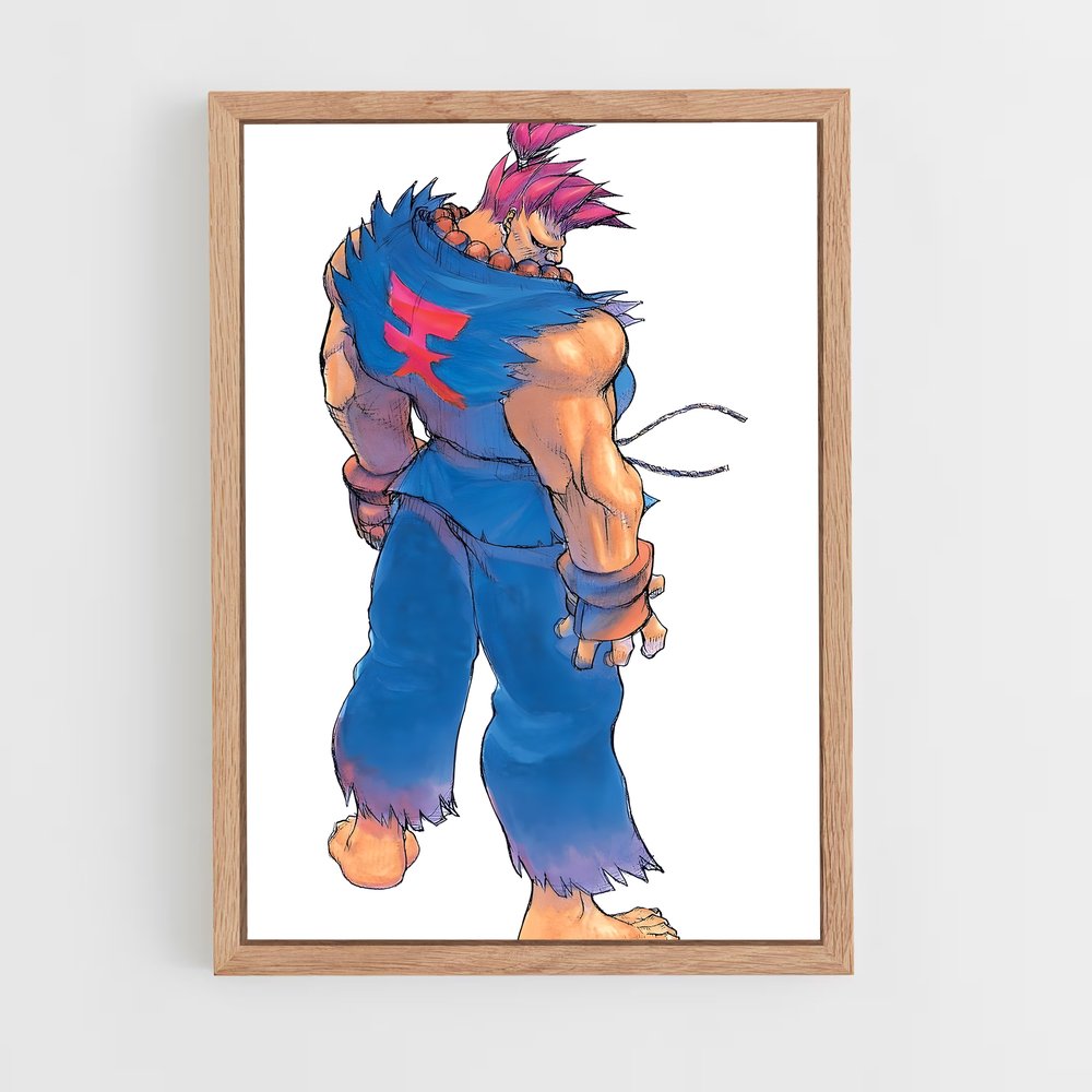 Poster Akuma Rising – affiche Street Fighter (vue 4)