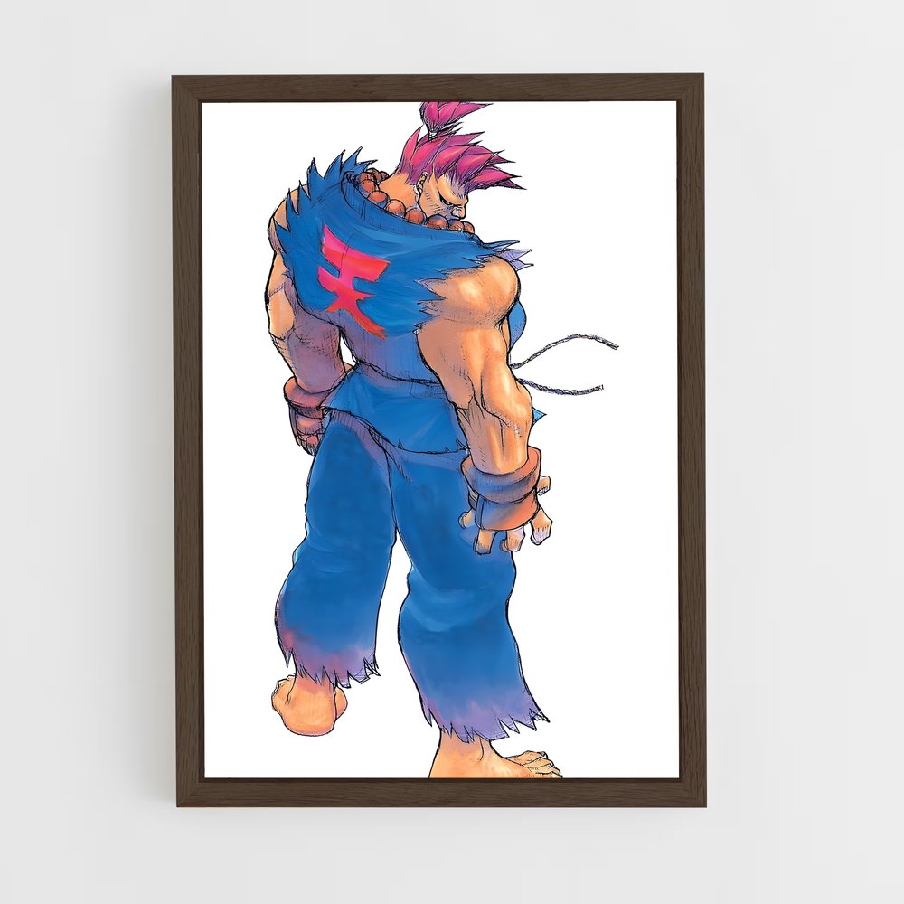 Poster Akuma Rising – affiche Street Fighter (vue 5)