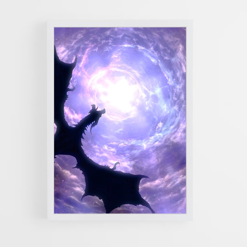 Poster Danse des Chauves-souris – affiche Skyrim (vue 3)