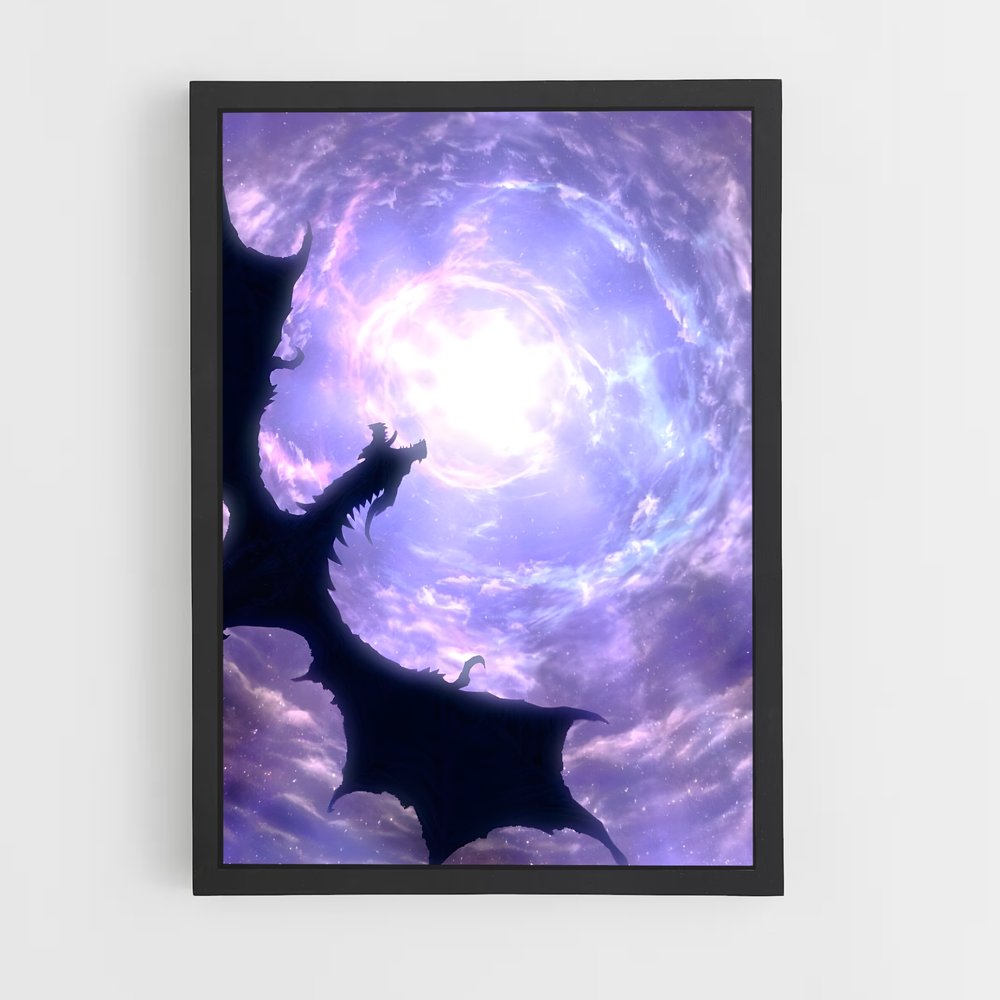 Poster Danse des Chauves-souris – affiche Skyrim (vue 2)