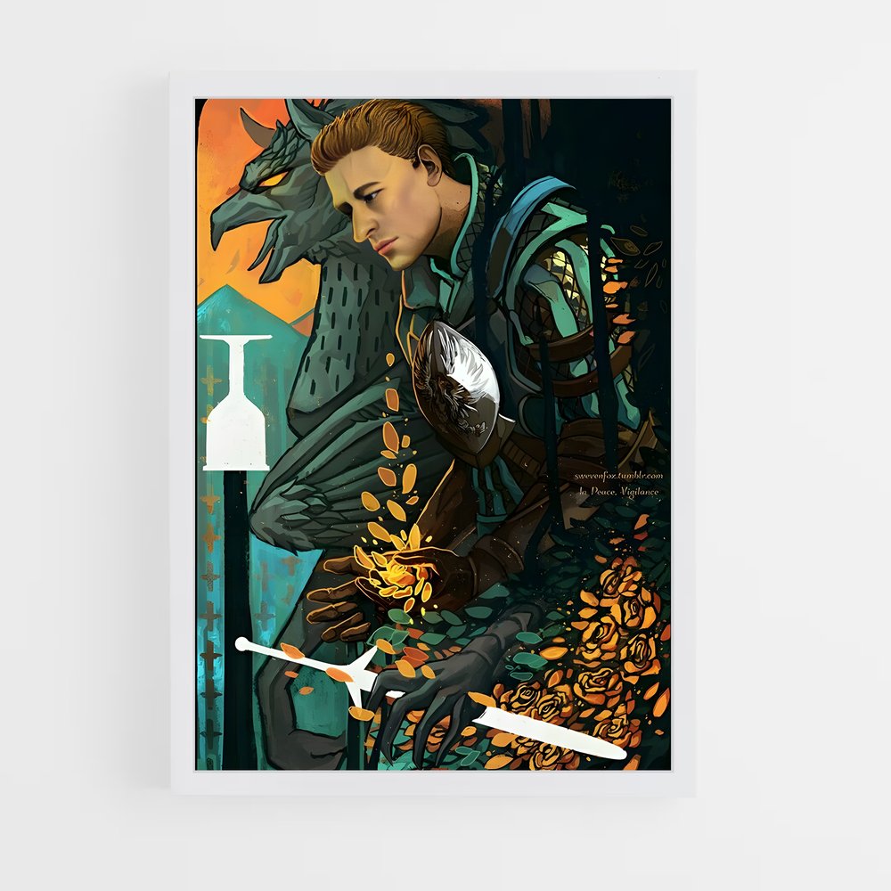 Poster héros bout – affiche Dragon age (vue 3)