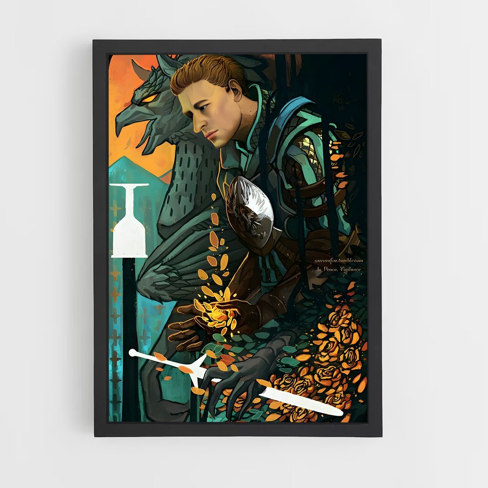 Poster héros bout – affiche Dragon age (vue 2)