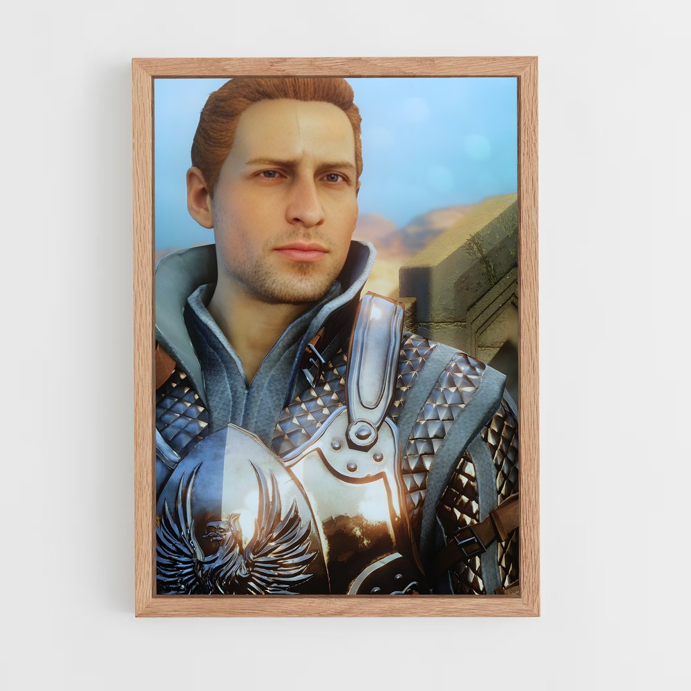 Poster L'Avatar du Guerrier – affiche Dragon age (vue 4)