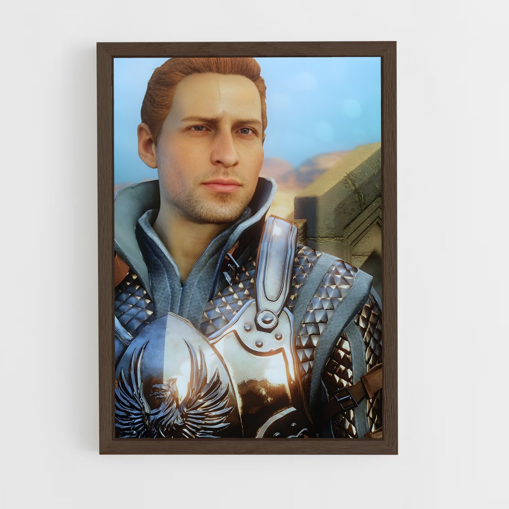 Poster L'Avatar du Guerrier – affiche Dragon age (vue 5)