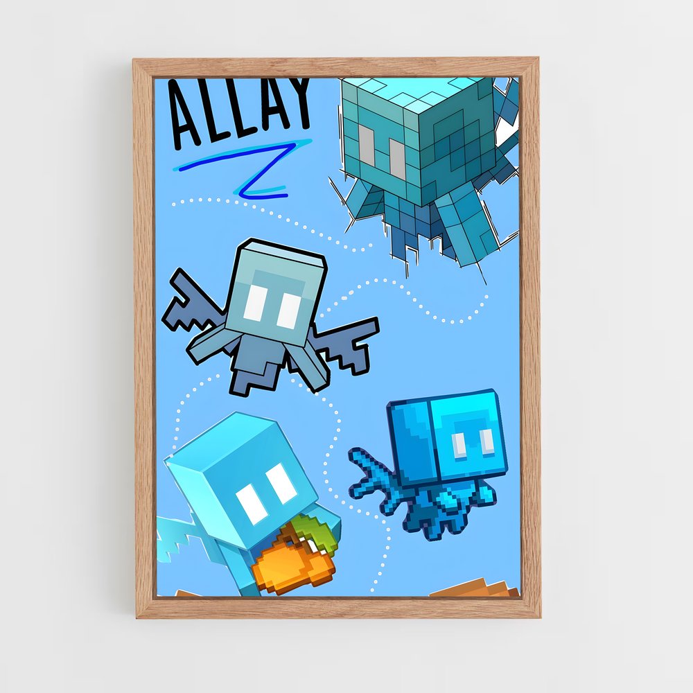 Poster Glace Éternelle – affiche Minecraft (vue 4)