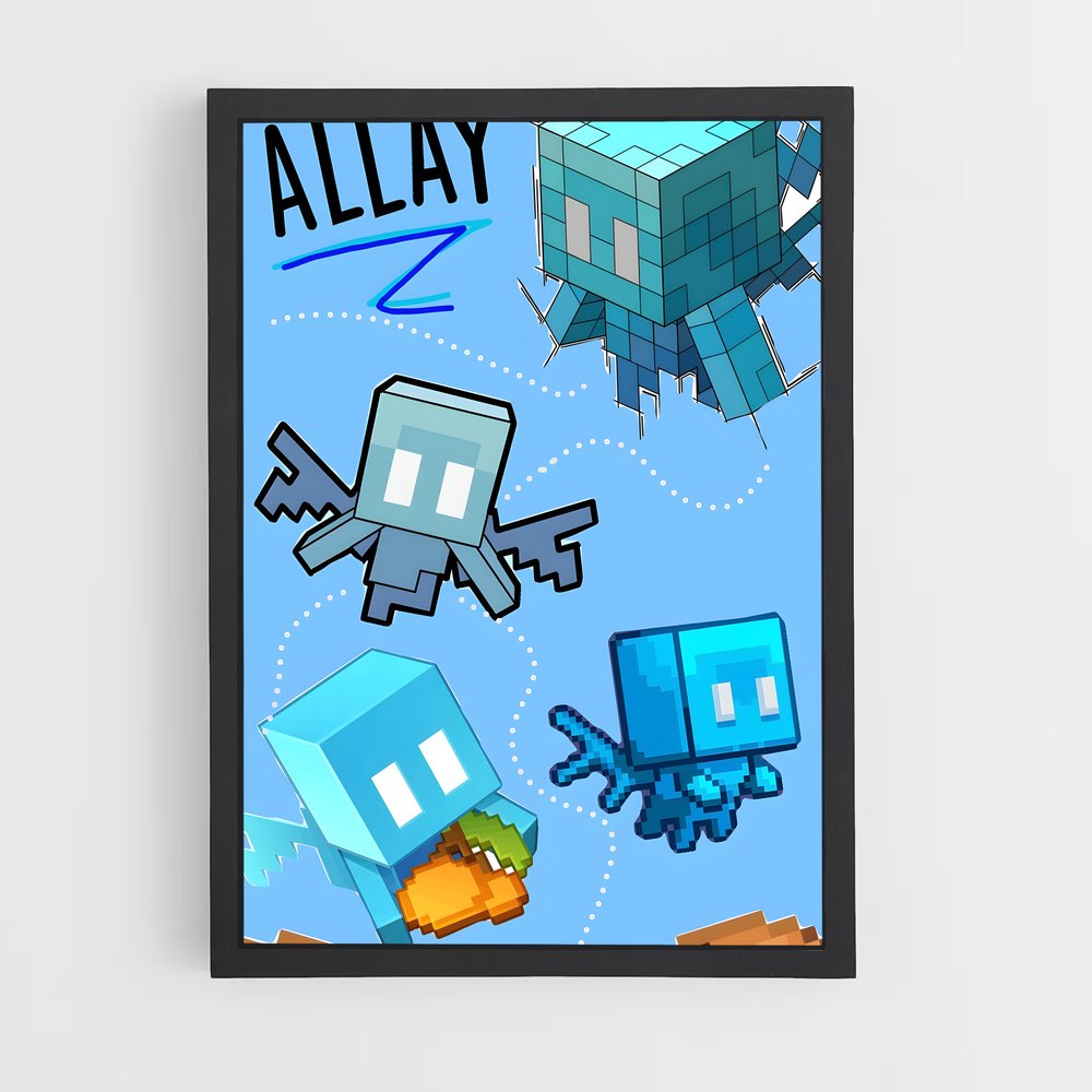 Poster Glace Éternelle – affiche Minecraft (vue 2)