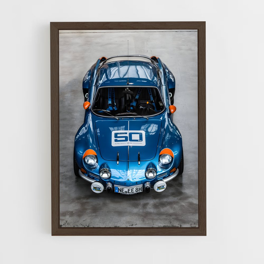 Poster Garage Glamour – affiche Alpine (vue 5)