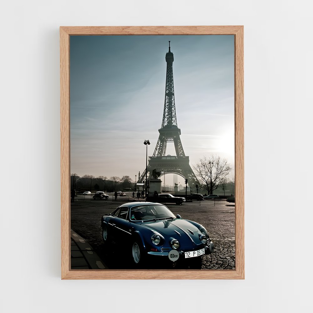 Poster Parisian Ride – affiche Alpine (vue 4)