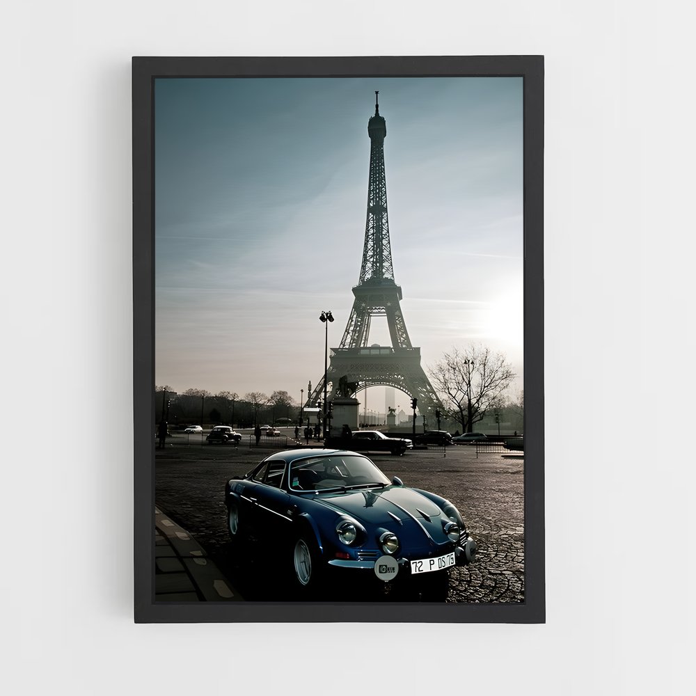 Poster Parisian Ride – affiche Alpine (vue 2)