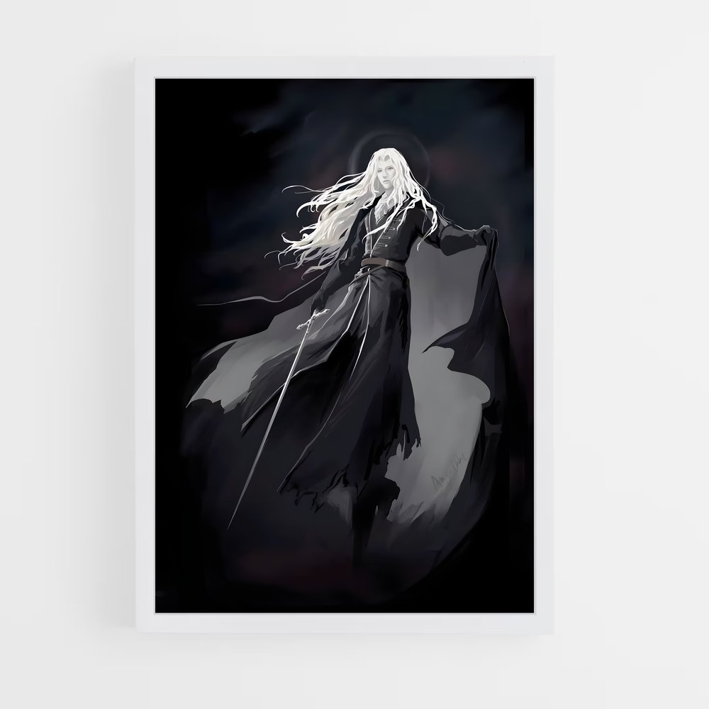 Poster Alucard L'ombre – affiche Castlevania (vue 3)