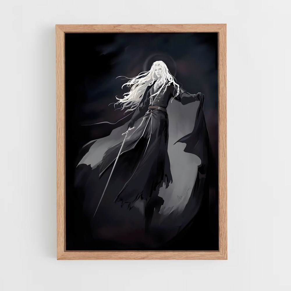 Poster Alucard L'ombre – affiche Castlevania (vue 4)