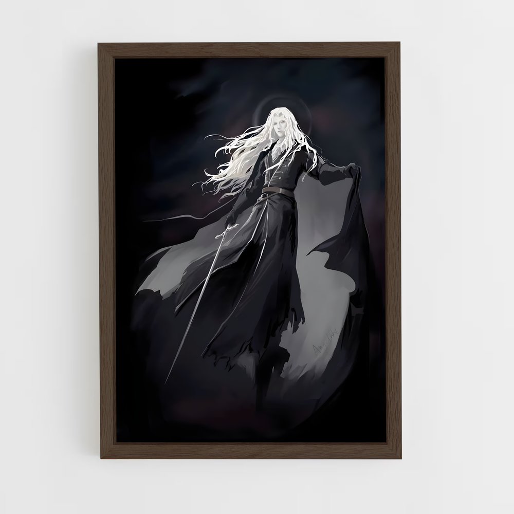 Poster Alucard L'ombre – affiche Castlevania (vue 5)