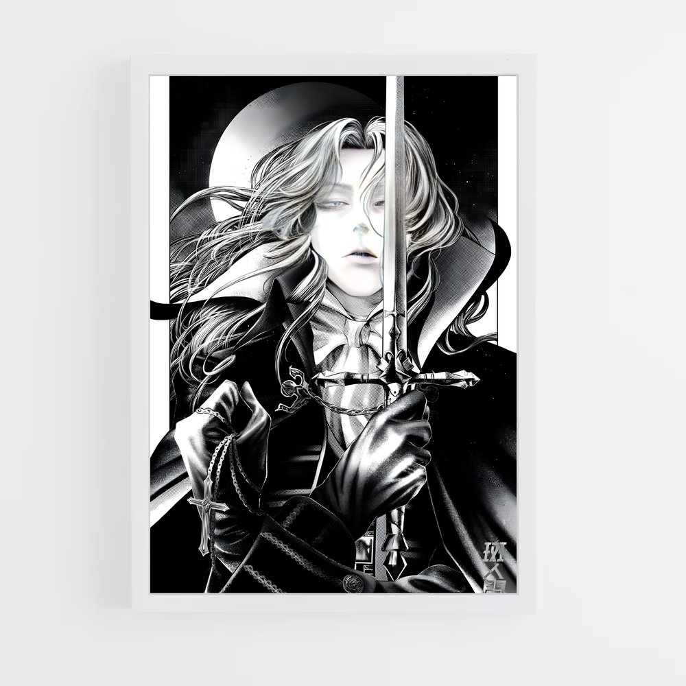 Poster L'Épée de la Vengeance – affiche Castlevania (vue 3)