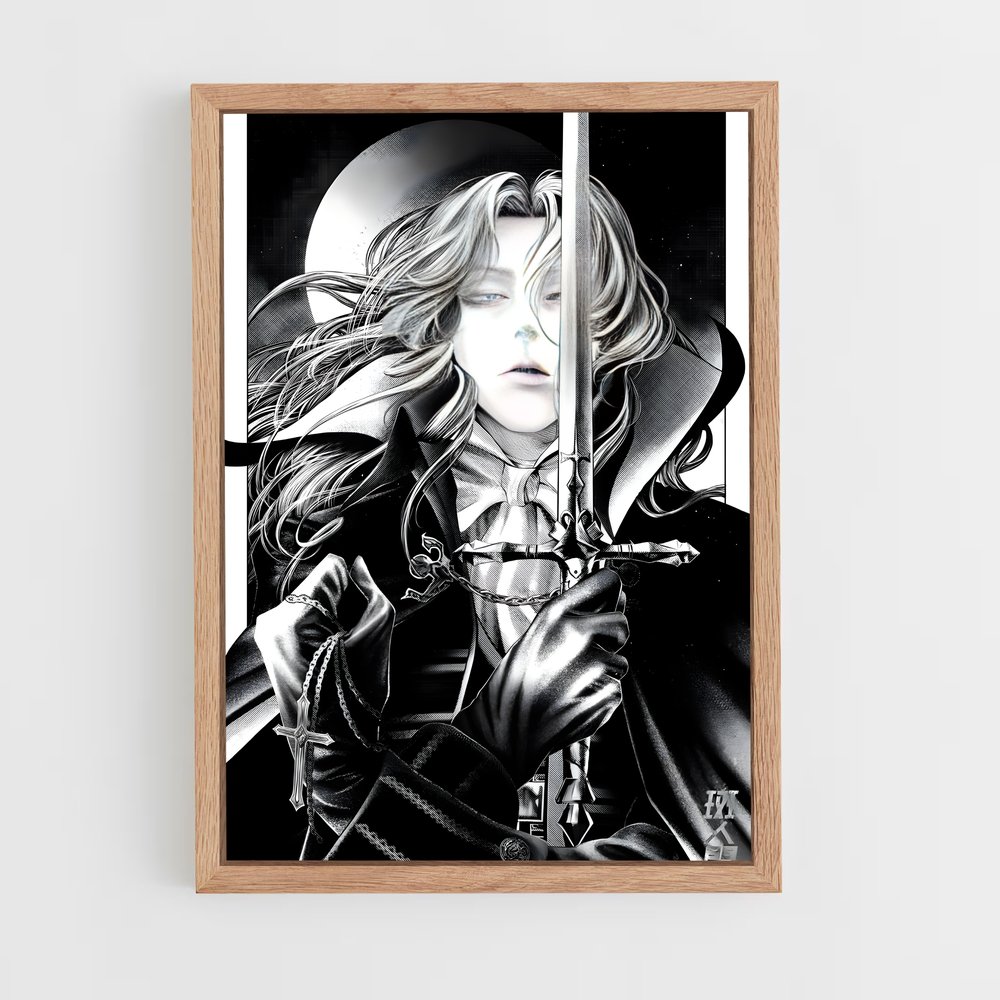 Poster L'Épée de la Vengeance – affiche Castlevania (vue 4)