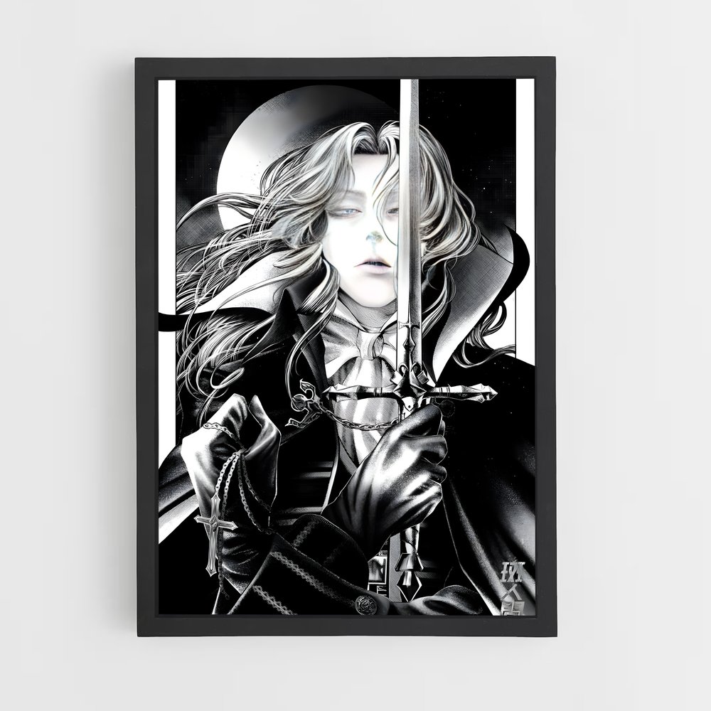 Poster L'Épée de la Vengeance – affiche Castlevania (vue 2)