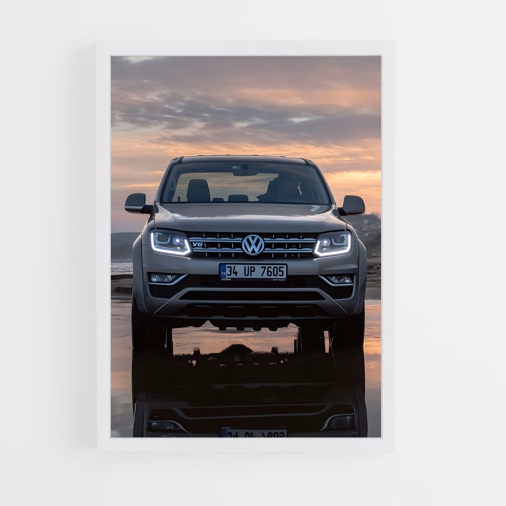 Poster Reflet d'Aventure – affiche Volkswagen (vue 3)