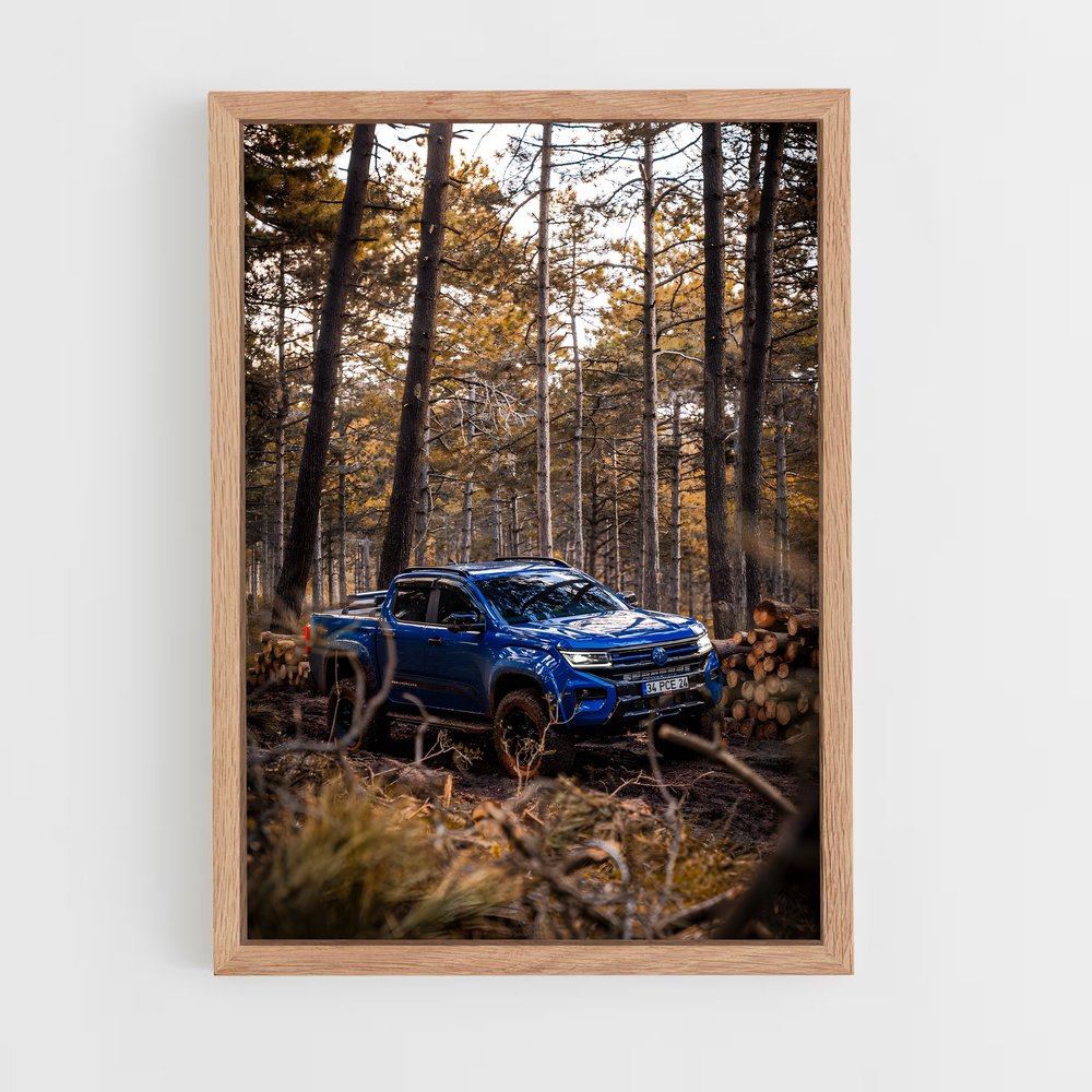 Poster Aventure Forestière – affiche Volkswagen (vue 4)