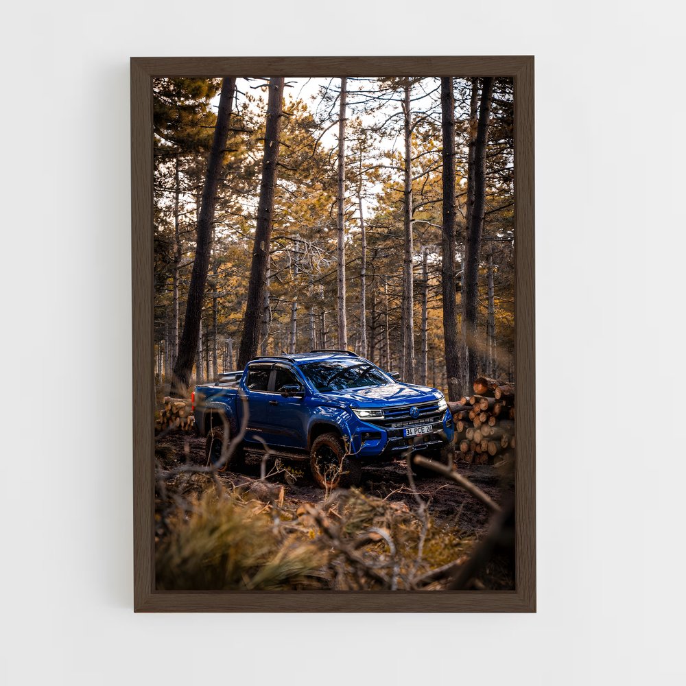 Poster Aventure Forestière – affiche Volkswagen (vue 5)